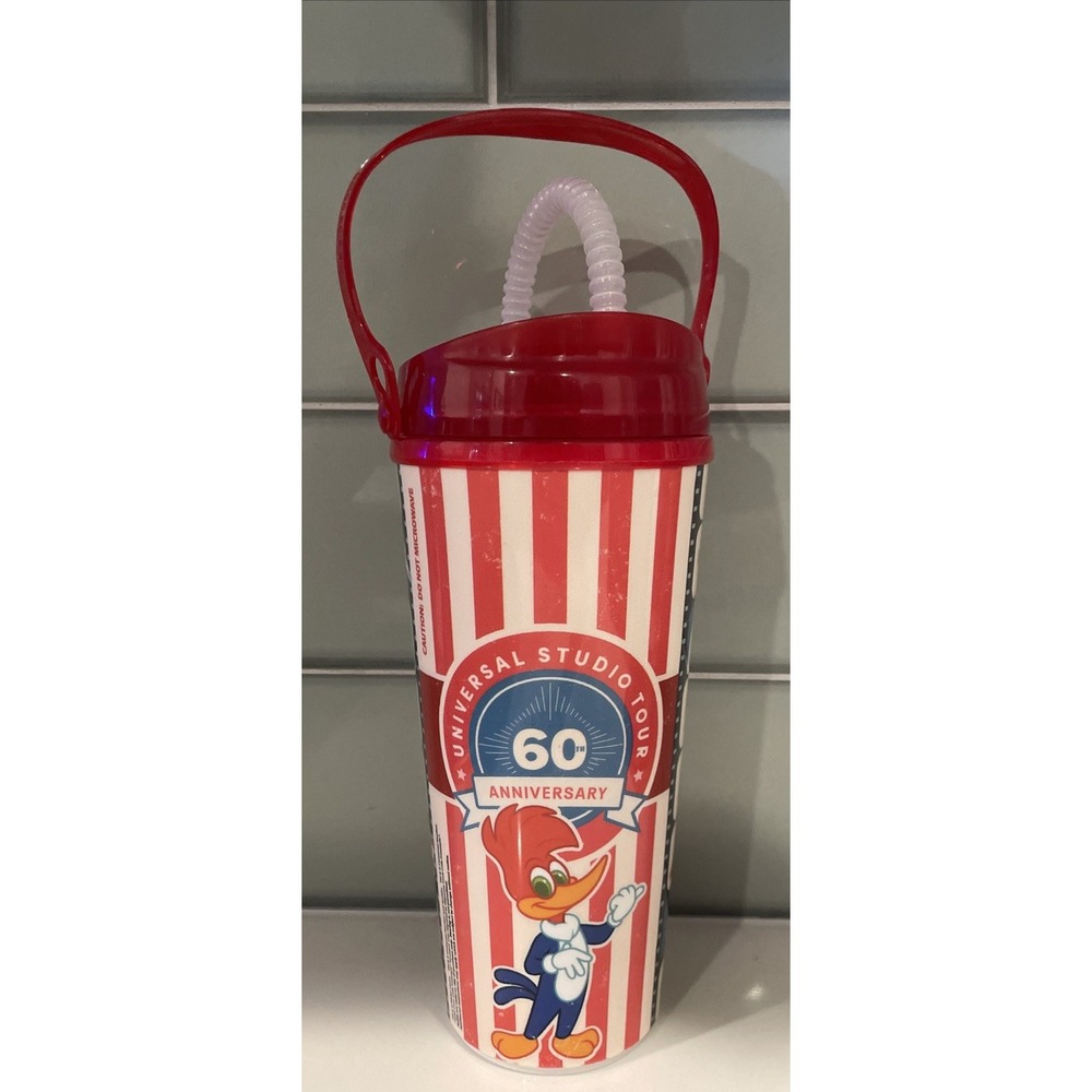 Universal Studios Studio Tour 60th Anniversary Glamor Tram Freestyle Cup- Woody